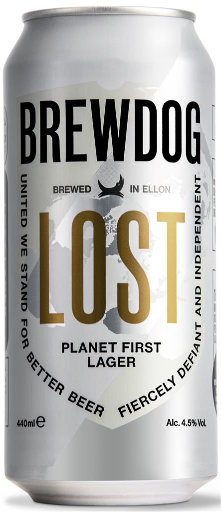 BD Lost Lager 4,5% 20/44 can