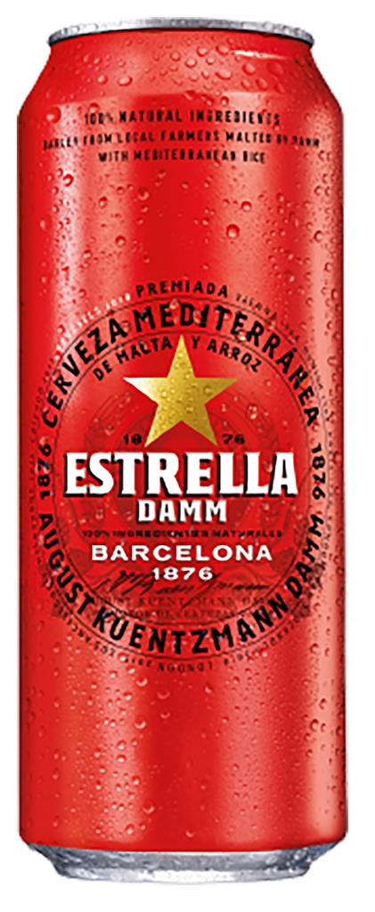 Estrella Damm 4.6% 24/50 can P