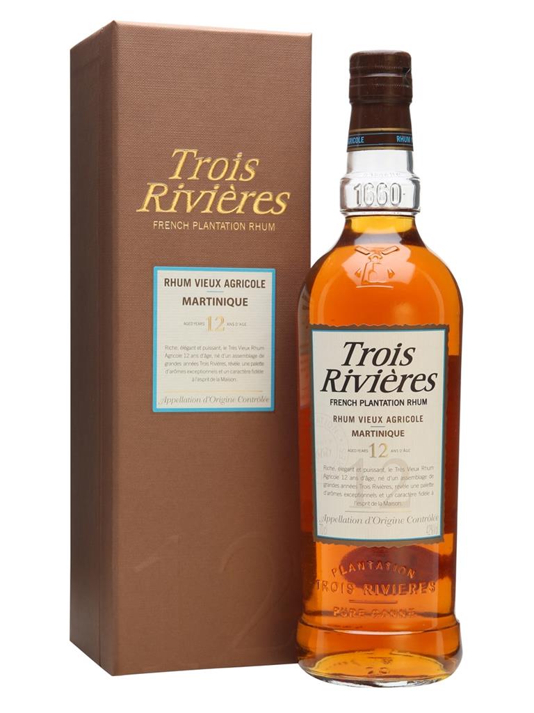 TroisRiv 12 Ans Rum 42% 6/70