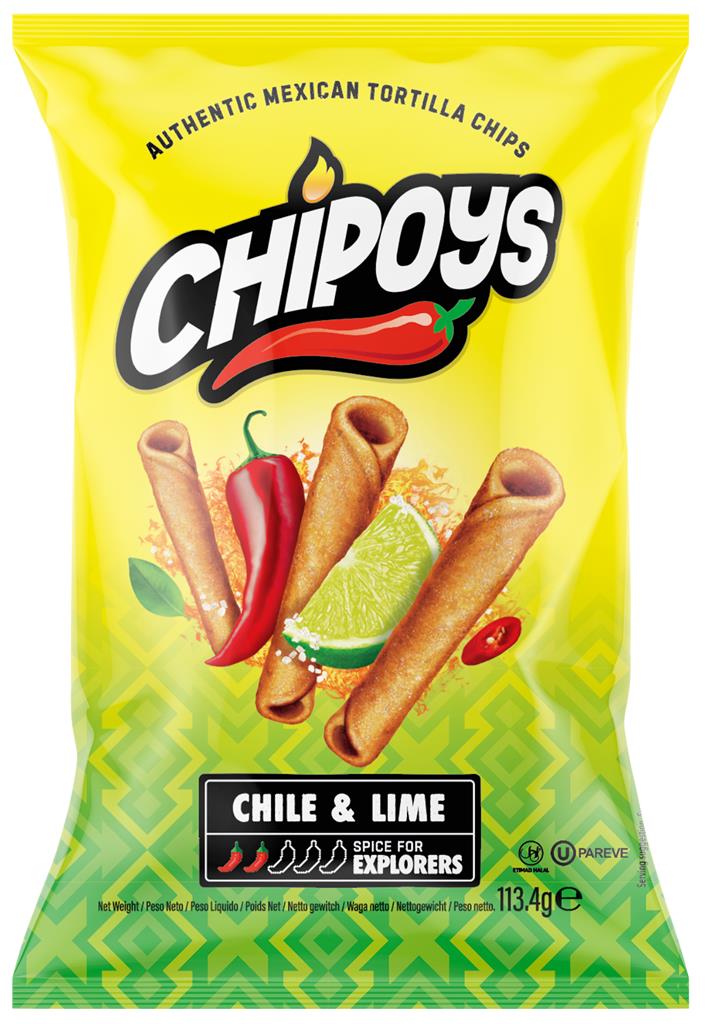 Chipoys Chile & Lime 10/113,4g