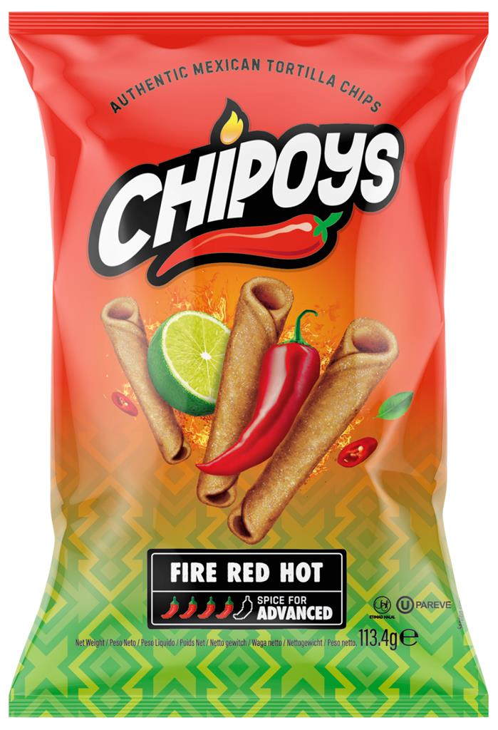 Chipoys Fire Red Hot 10/113,4g