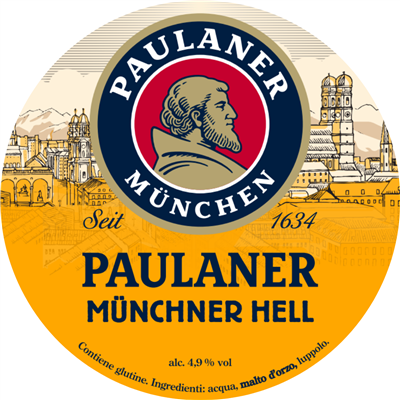 Paulaner MuncHell 4,9% 30L KEG