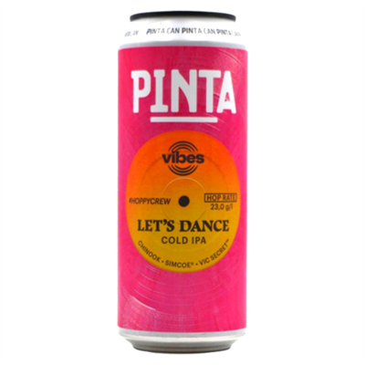 Pinta LetsDance 6.5% 12/50 can