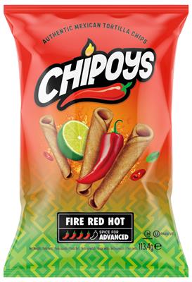 Chipoys Fire Red Hot 10/113,4g